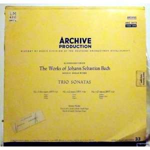   Sebastian Bach, Helmut Walcha, Archiv, Helmut Walcha, Bach Music