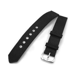    16mm Black Military Canvas strap, WWII series 