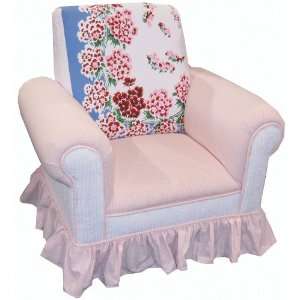  Angel Song Vintage Geranium Club Girls Chair Furniture 