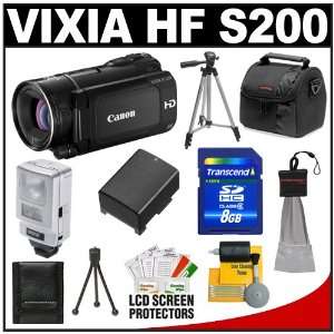  Canon Vixia HF S200 Flash Memory 1080p HD Digital Video 