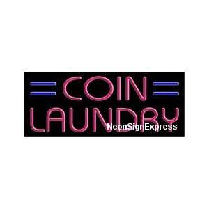  Coin Laundry Neon Sign 
