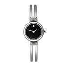 Movado Harmony Diamond Accents Black Museum Dial Womens watch #606239
