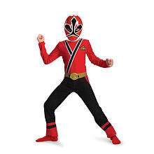   Red Ranger Samurai Classic Halloween Costume   Child Size Large 10 12