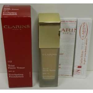  Clarins by Everlasting Foundation SPF15   # 112 Amber 