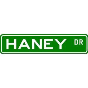  HANEY Street Name Sign ~ Family Lastname Sign ~ Gameroom 