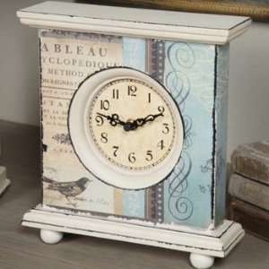  Bird Wood Table Clock