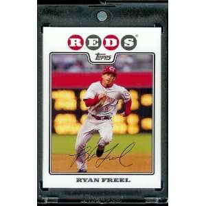 2008 Topps # 648 Ryan Freel   Cincinnati Reds   MLB Baseball Trading 