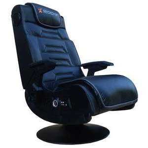 Rocker Pro Series Pedestal Video Gaming Chair, Wireless, Black 
