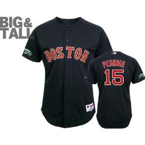  Dustin Pedroia Jersey Big & Tall Boston Red Sox #15 