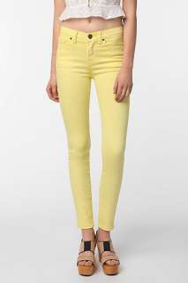 UrbanOutfitters  BDG Cigarette High Rise Jean   Yellow