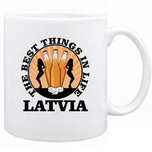   New  Latvia , The Best Things In Life  Mug Country