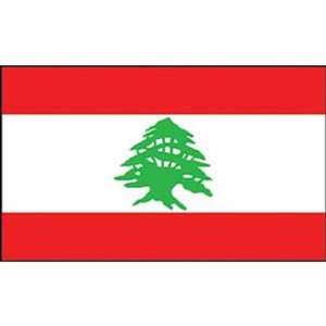 Lebanon Flag 2ft x 3ft