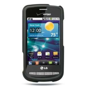  BLACK HARD CASE for LG VORTEX PHONE 