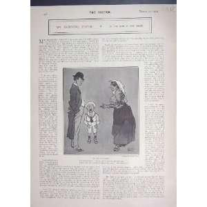  The Sketch 1904 Trilby In Real Life Antique Print