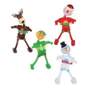  wacky winter wind up toys (set of 4) Toys & Games