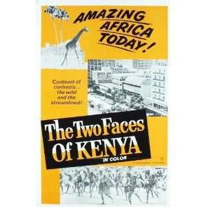  The Two Faces of Kenya Poster Movie (11 x 17 Inches   28cm 