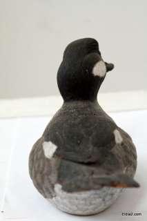 Vintage Duck Decoy Hand Carved Made of Wood  