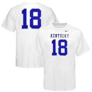   Nike Kentucky Wildcats #18 Replica Player T shirt