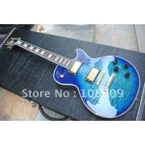  hot les p custom electric guitar blue burst body in stock 