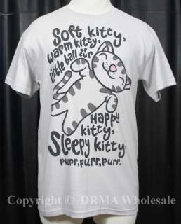 Authentic THE BIG BANG THEORY Soft Kitty T Shirt S M L XL XXL NEW 