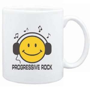  Mug White  Progressive Rock   Smiley Music Sports 