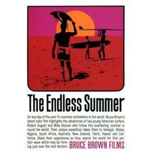   Summer   Surfing Movie Print 1960s   15.6x11.7 inches