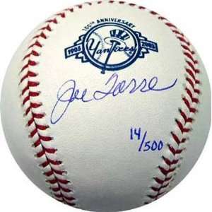  Joe Torre New York Yankees 100th Anniversary Autographed 