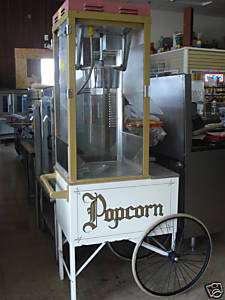 Bronco USED Popcorn Popper w/ Cart 2015 8 oz.  