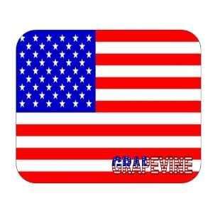  US Flag   Grapevine, Texas (TX) Mouse Pad 