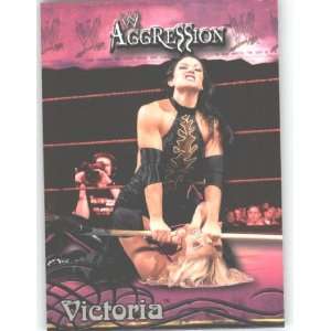 2003 Fleer WWE Aggression #42 Victoria   Wrestling Trading 
