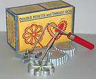 scandinavian double rosette timbale iron nordic ware complete in 
