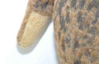 Huge 26 Straw Stuffed Antique Brown Mohair Teddy Bear Hump Back 5 way 