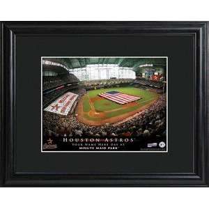 Houston Astros MLB Stadium Personalized Print  Sports 