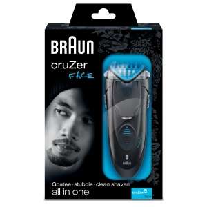 Braun CruZer 5 Face Shaver Trimmer Beard Mens Hair Grooming Wet Dry 