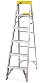 Louisville AS4006 6 Aluminum Type II Step Ladder 225LB  