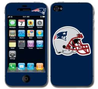 New England Patriots Vinyl Skin Decal Cover Iphone 4 Sticker Guard Go 
