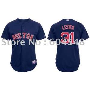  boston red sox #31 lester blue baseball jersey Sports 