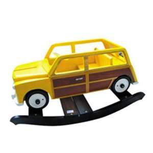    L C Creations Yellow Station Wagon Rocker LC82227 Toys & Games