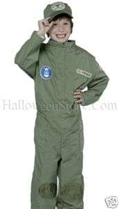 Military Soldier   Air Force Uniform Child Costume Med  