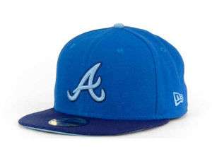 NEW New Era 59Fifty Atlanta Braves MLB Tri tone II Fitted Cap Hat $ 