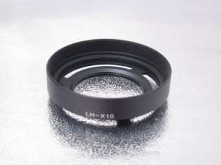   Angle Lens with Macro + Adapter Ring + Lens Hood for Fujifilm Fuji X10
