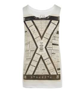 Junction Raw Arm Tank, Men, Graphic T Shirts, AllSaints Spitalfields