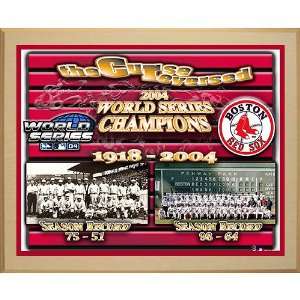 Healy Boston Red Sox 2004 Curse Reversal Team Picture Plaque  