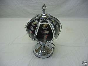 UNITED STATES US MARINES CORPS SILVER TOUCH LAMP  