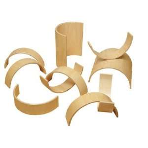   ELR 0333 20 Piece Wooden Tunnels & Arches Blocks Toys & Games