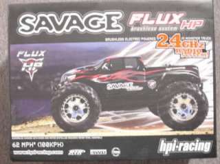 HPI Savage FLUX Brushless RTR Monster Truck HPI104240  