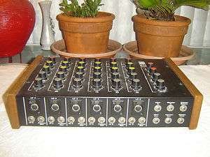 NEI Neptune 611, 6 Channel Mixer Spring Reverb, Vintage  
