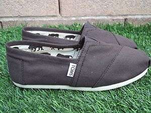 Toms Womens Classic Ash Canvas New In Box MSRP $50 SIZE 5 to 10  