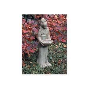  Oriental Maiden with Bowl Garden Statue Patio, Lawn 