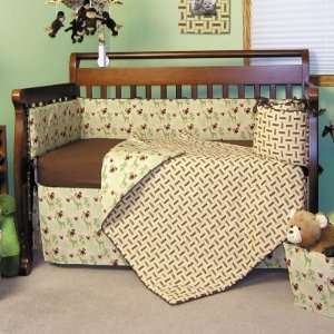  Trend Lab Jungle Jam 4 Piece Baby Crib Bedding Set 